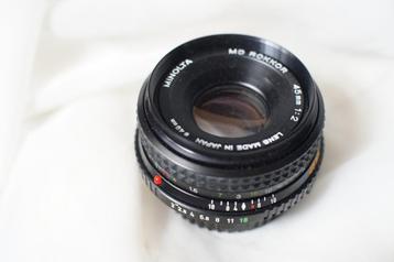 Minolta MD Rokkor 45 mm F2 (PANKAKE) voor Minolta md/mc beschikbaar voor biedingen