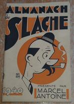 Almanach de Slache 1940 Marcel Antoine Spirou Robbedoes, Verzamelen, Stripfiguren, Ophalen of Verzenden, Guust of Robbedoes, Zo goed als nieuw