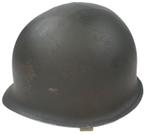 amerikaanse ww2 helm in gebruikte staat, Verzamelen, Ophalen of Verzenden