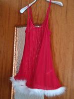 Petite robe Noël ou top à franges taille M, Taille 38/40 (M), Porté, Rouge, Autres types