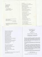 2000 B P  BEGIN MET DE - B TOT DE - Z, Ophalen of Verzenden, Bidprentje
