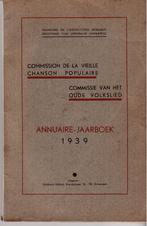 Commission de l'ancien hymne. Annuaire - yearbook 1939, Utilisé, Enlèvement ou Envoi