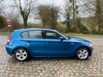 BMW 118D 5P 122 pk 185.000 km uit bouwjaar 2007 ctok, 122 kW, Zwart, 4 cilinders, Blauw