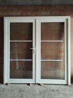 Grote dubbele deur., Doe-het-zelf en Bouw, Ophalen, 120 cm of meer, Glas, 200 tot 215 cm