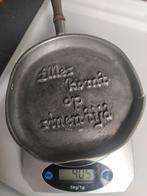 tinnen bord -huiselijk tafereel- 90 % + onderleggers tin, Antiek en Kunst, Antiek | Tin, Ophalen of Verzenden