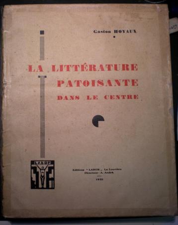 Littérature patoisante dans le centre (G. Hoyaux) beschikbaar voor biedingen