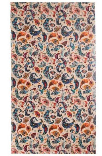 Écharpe en soie Paisley  beschikbaar voor biedingen