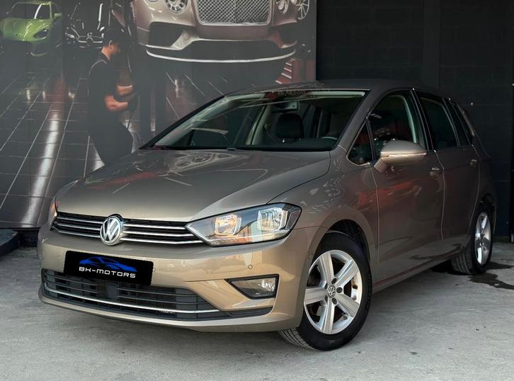 Volkswagen Golf Sportvan Benzine HIGH LINE, Auto's, Volkswagen, Bedrijf, Te koop, Golf, Aangepast voor mindervaliden, ABS, Adaptieve lichten