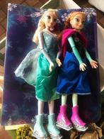 Elsa en Anna barbiepoppen, Overige figuren, Zo goed als nieuw, Ophalen