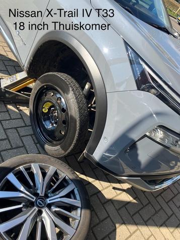Reservewiel Thuikomer NISSAN Qashqai XTrail Juke Micra >18" beschikbaar voor biedingen