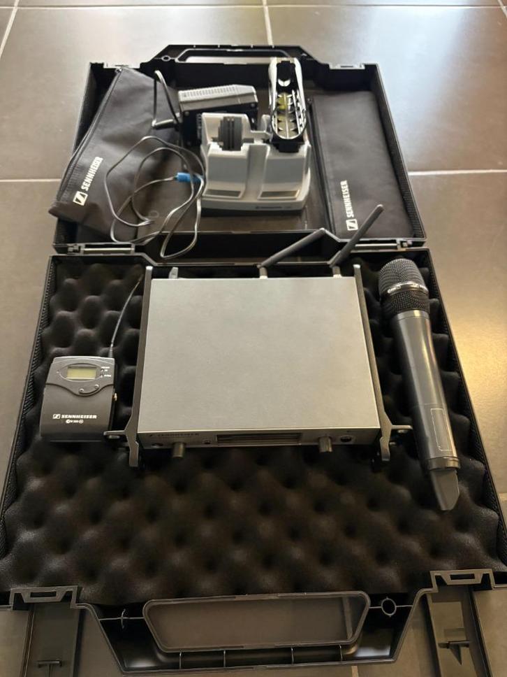 Complete Sennheiser EW300 G3-set, Muziek en Instrumenten, Microfoons, Gebruikt, Overige typen, Draadloos, Ophalen of Verzenden