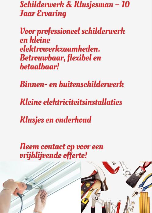 Klusjesman aangeboden, Vacatures, Vacatures | Thuiswerk