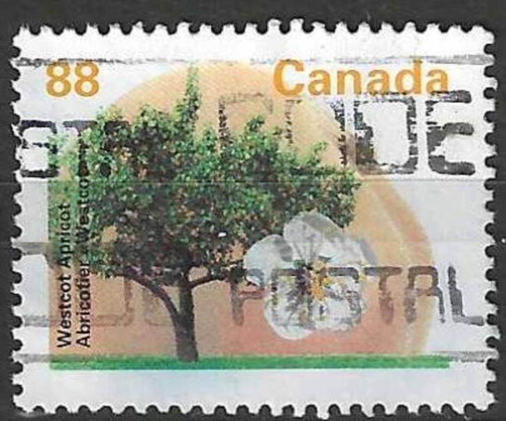 Canada 1994 - Yvert 1358 - Canadese fruitbomen  (ST), Postzegels en Munten, Postzegels | Amerika, Verzenden