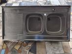 Double Evier Inox Franke, Ophalen, Zo goed als nieuw, Inox, Kraan