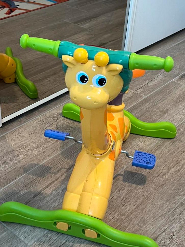 VTech giraf fiets, Kinderen en Baby's, Speelgoed | Babyspeelgoed, Zo goed als nieuw, Ophalen