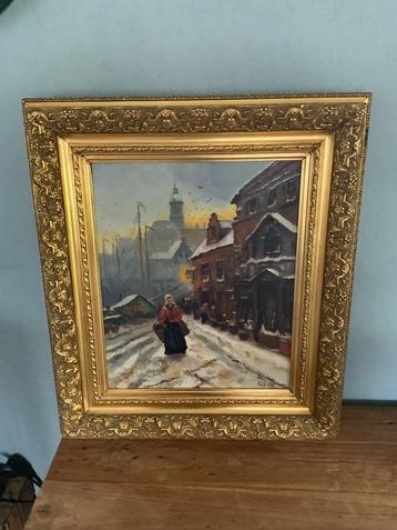 Schilderij op doek beschikbaar voor biedingen