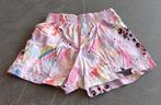paarse short met paardjes, Kinderen en Baby's, Kinderkleding | Maat 98, Broek, Gebruikt, Meisje, Ophalen of Verzenden