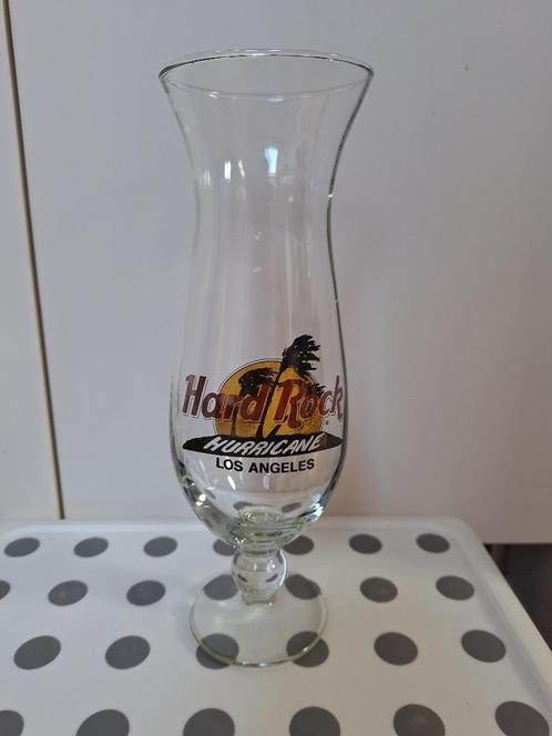 Hard Rock Cafe Los Angeles Hurricane Glass, Verzamelen, Glas en Drinkglazen, Zo goed als nieuw, Overige typen, Ophalen