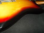 Stratocaster elektrische gitaar - oude partscaster - ruilen!, Solid body, Utilisé, Enlèvement ou Envoi, Fender