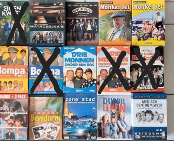 Dvd box Nonkel Jef Bompa Wolven Van Vlees en Bloed enz, Enlèvement ou Envoi, Comme neuf