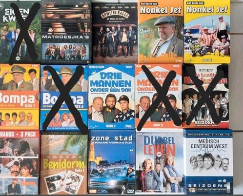 Dvd box Nonkel Jef Bompa Wolven Van Vlees en Bloed enz, Cd's en Dvd's, Dvd's | Nederlandstalig, Zo goed als nieuw, Ophalen of Verzenden