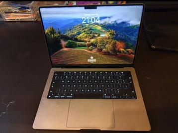 MacBook pro 14.2 M1 Pro A VENDRE RAPIDEMENT, Autres tailles, 512 GB, Comme neuf, 32 GB