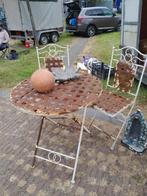 tuinset retro, Tuin en Terras, Overige materialen, Gebruikt, Tuinset, Eettafel