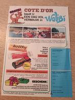 oude reclame Walibi Wavre (Walibi Belgium) cote 1976, Ophalen of Verzenden, Zo goed als nieuw, Pretparken