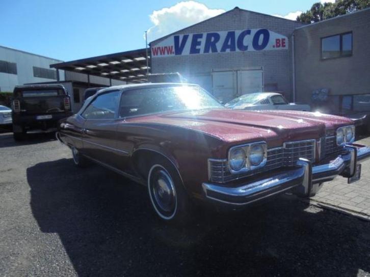 PONTIAC BONNEVILLE 454 CI-BJ 1973, Auto's, Pontiac, Bedrijf, Te koop, Overige modellen, Benzine, Stadsauto, 3 deurs, Automaat