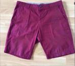 Wijnrode korte broek., Kleding | Heren, Broeken en Pantalons, Maat 52/54 (L), Overige kleuren, Ophalen of Verzenden, Zo goed als nieuw