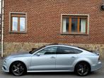 Audi A7 3.0 Tdi V6 04/2016 145521Km 3x Sline Matrix Toe Pano, Auto's, Audi, USB, Leder, 140 kW, Zilver of Grijs