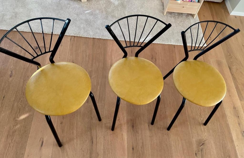 Trois chaises de cuisine robustes, Enlèvement, Trois