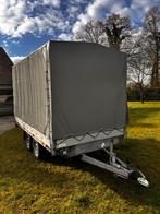 Dubbelassige huifaanhanger AL-KO 2000 kg - 2017, Auto diversen, Aanhangers en Bagagewagens, Ophalen, Zo goed als nieuw