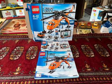 Lego coty artic helikopterkraan 60034 beschikbaar voor biedingen