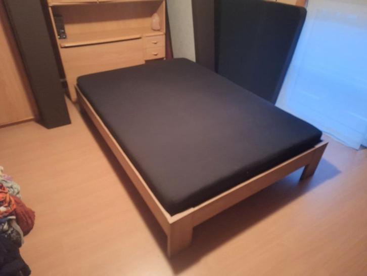 Twijfelaar, tweepersoonsbed, Huis en Inrichting, Slaapkamer | Bedden, Zo goed als nieuw, Ophalen