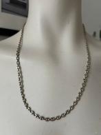 Halsketting van 925 zilver met gaas 56cm, Ophalen of Verzenden, Zo goed als nieuw, Zilver, Zilver
