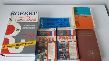 LOT DE DICTIONNAIRES et LIVRES ANGLAIS NEERLANDAIS ESPAGNOL  beschikbaar voor biedingen