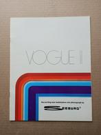 Folder: Seeburg Vogue II (1974) jukebox, Verzamelen, Automaten | Jukeboxen, Verzenden, Seeburg