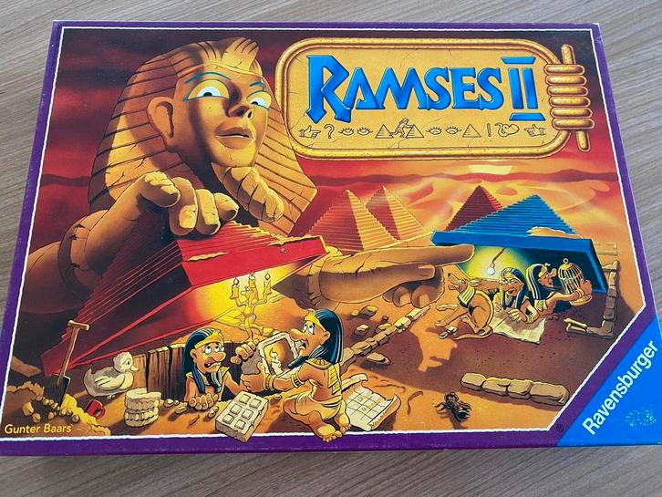 Ramses II - bordspel ️ - Ravensburger, Hobby en Vrije tijd, Gezelschapsspellen | Bordspellen, Ophalen of Verzenden