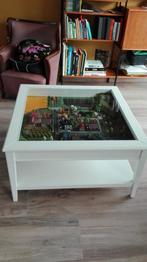 Unieke salontafel miniatuur trein, Ophalen