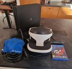 PS4 Pro 1TB + 1 controller + Gran Turismo 7 + VR-headset, Enlèvement ou Envoi, Avec 1 manette, Comme neuf, 1 TB