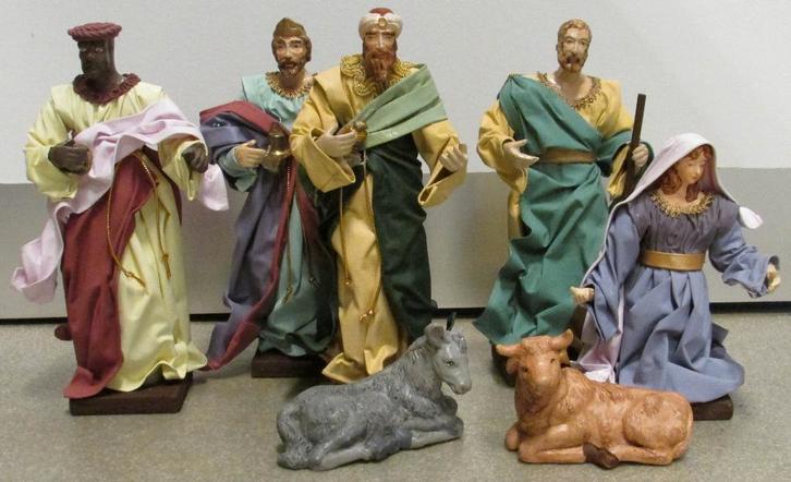 Kerstfiguurtjes ref. 59750, Diversen, Kerst, Nieuw, Ophalen of Verzenden