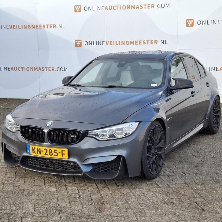 Personenauto BMW, M3, grijs bouwjaar 2016, Auto's, BMW, Bedrijf, 3 Reeks, ABS, Airbags, Airconditioning, Alarm, Bluetooth, Bochtverlichting