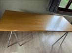 Houten schraag 94 cm op 2m, Huis en Inrichting, Bureaus, Ophalen, Gebruikt, Bureau