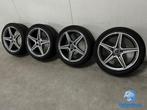 Originele Mercedes C43 AMG W205 18 inch breedset antraciete, Auto-onderdelen, 18 inch, Gebruikt, Banden en Velgen, Ophalen of Verzenden