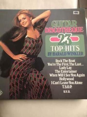 LP Harald Winkler, Guitar Discotheque 23 top hits, Enlèvement ou Envoi, 12 pouces