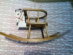 Vintage houten hobbelpaard, Ophalen