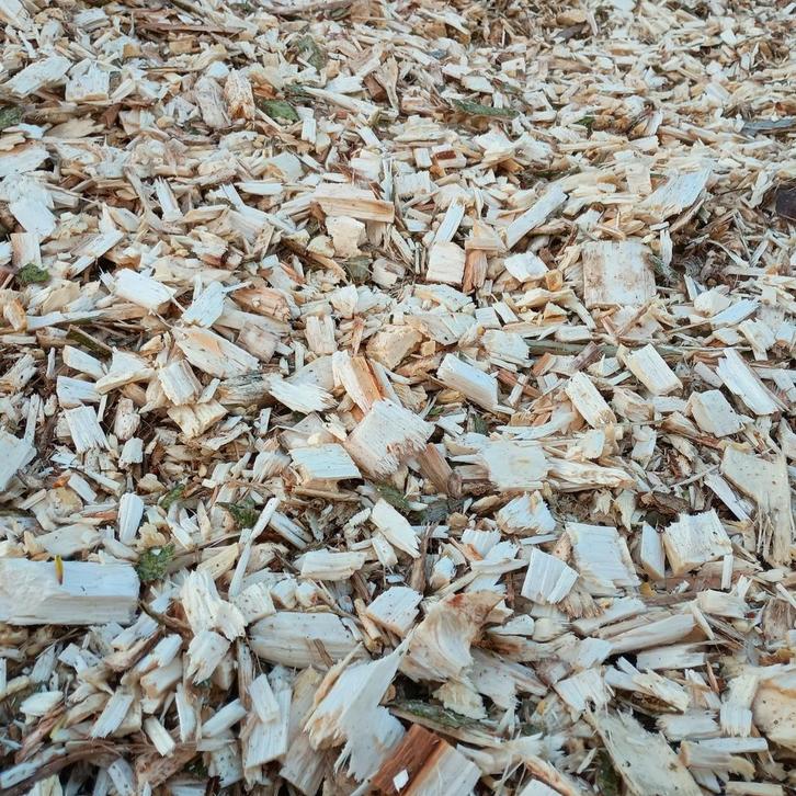 Haksel 2m³, Tuin en Terras, Brandhout, Ophalen of Verzenden