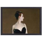 Madame X - John Singer Sargent canvas + baklijst 70x50cm, Antiek en Kunst, Verzenden