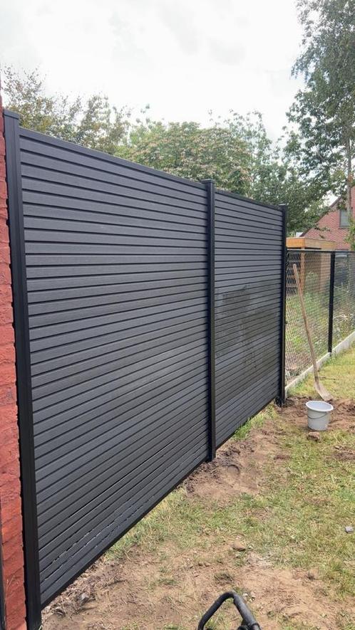 Alle tuinwerken en afsluitingen, Tuin en Terras, Schuttingen, Zo goed als nieuw, Hout, Ophalen of Verzenden